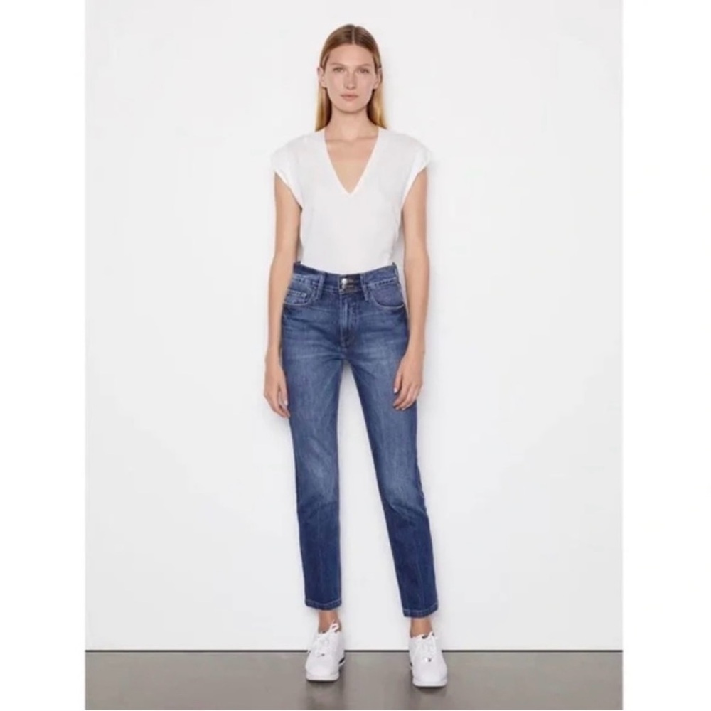 Frame Denim Heritage Le Sylvie Slender Straight Leg Jeans - Size 25